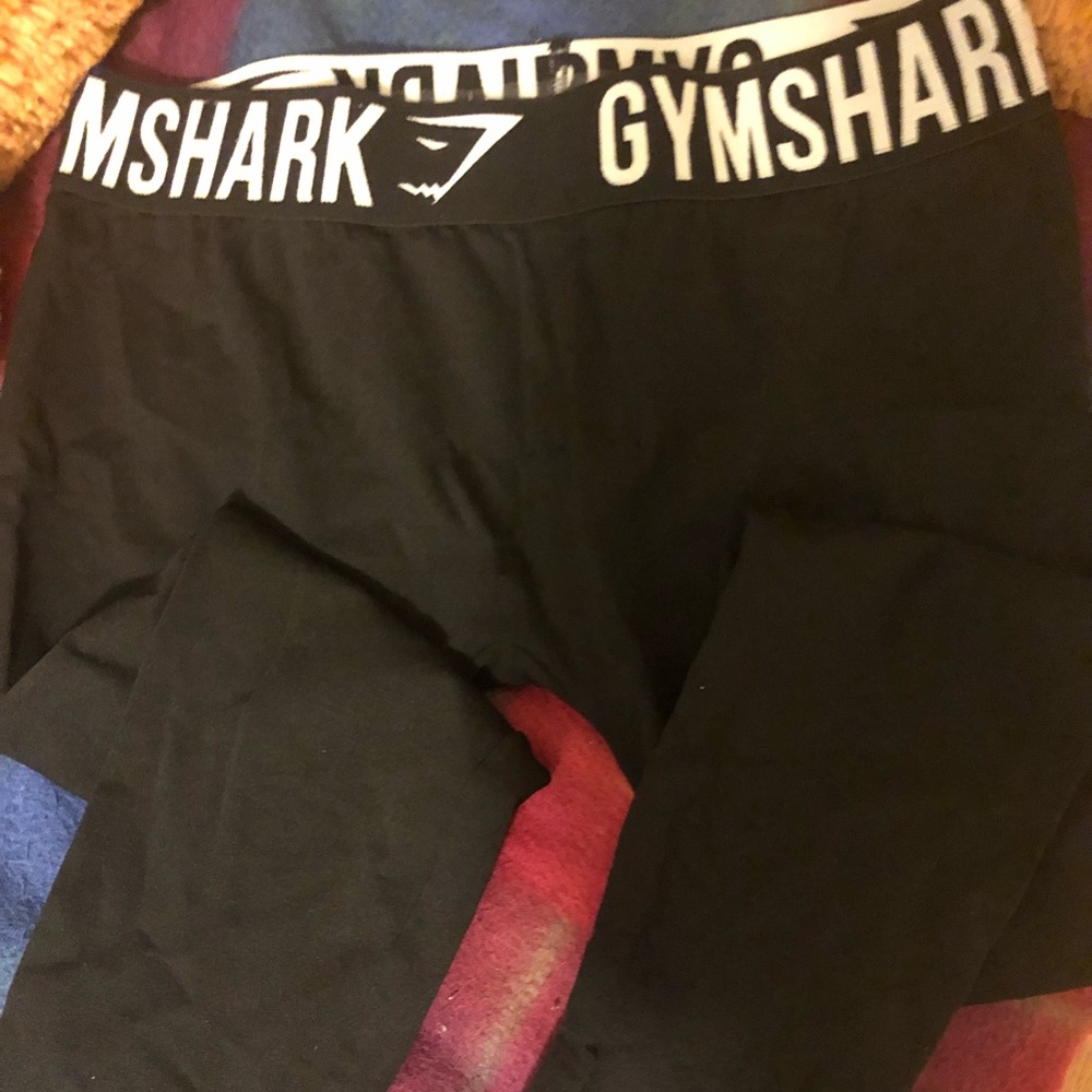 Gymshark black fit leggings size M